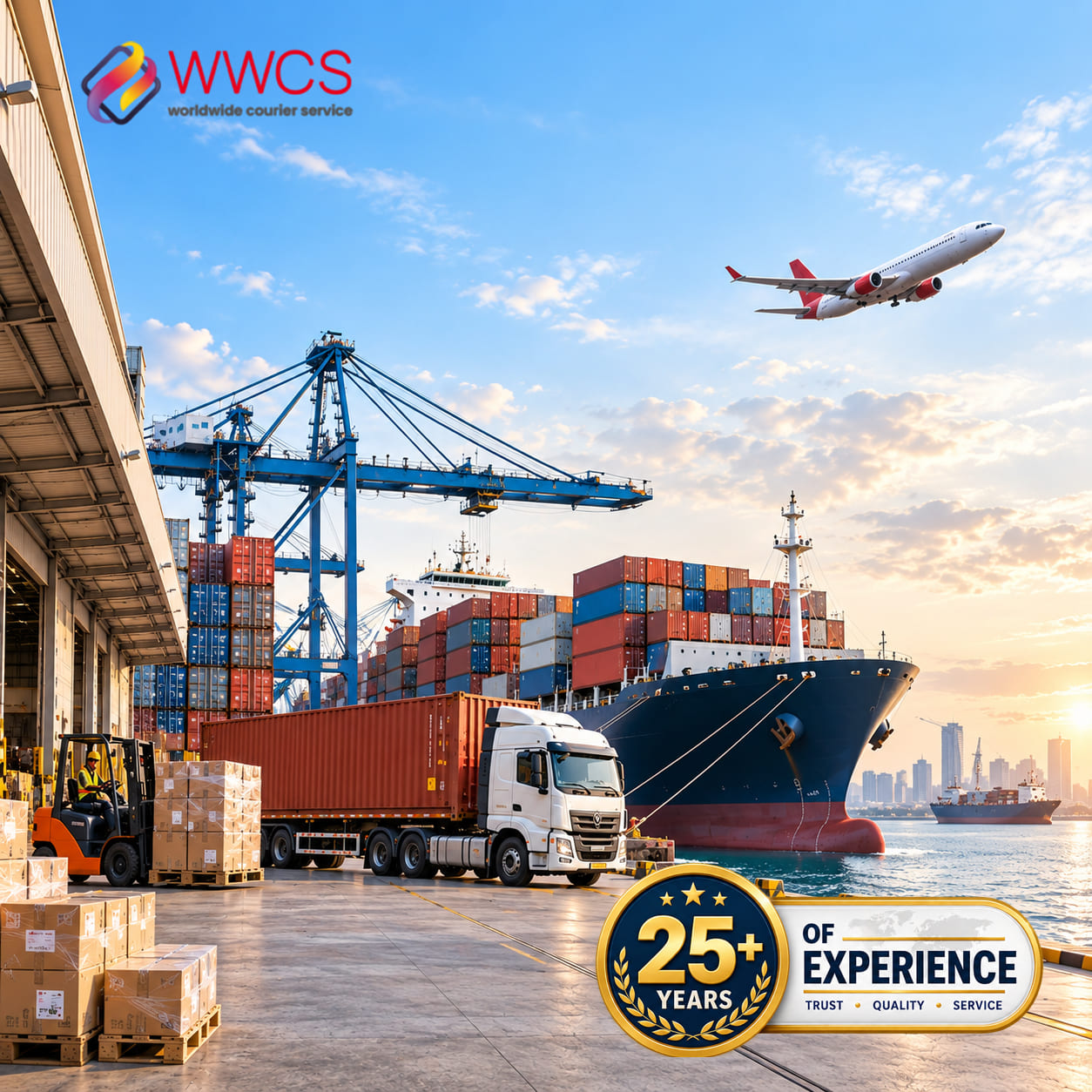 Reliable global courier and logistics solutions